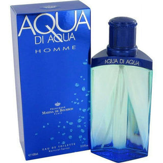 Princesse Marina De Bourbon Aqua di Aqua Homme 3.3 oz EDT Spray Mens Cologne 100ml NIB - Elegant mens fragrance