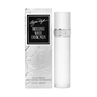 Brilliant White Diamonds Elizabeth Taylor Womens Perfume - Floral Fragrance in Elegant Bottle - Fashion Optical and Perfumes