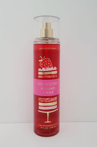 Strawberry Pound Cake Bath & Body Works fine fragrance body mist for women - 8 oz bottle - Walmart