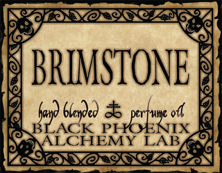 Black Phoenix Alchemy Lab Brimstone Perfume for Women and Men - Unisex Fragrance Bottle Image