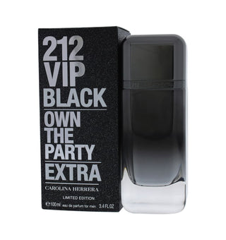 Carolina Herrera 212 VIP Black Extra EDP Perfume for Men - Decant Boutique