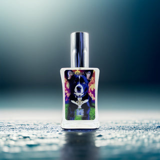 Sure! Here is the SEO-optimized alt text for the perfume image of Blue Dog Hez Parfums for women and men:

Blue Dog Hez Parfums for Women and Men - Unisex Fragrance Bottle - Hez Parfums