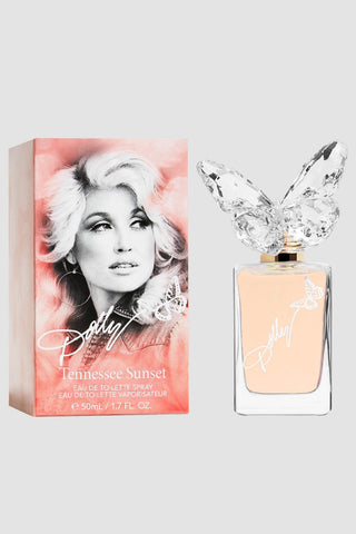 Tennessee Sunset Dolly Parton womens perfume bottle and carton - Scent Beauty