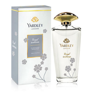 Royal Diamond Yardley womens perfume - Elegant EDT fragrance in a diamond-shaped bottle