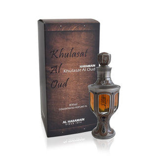 Khulasat Al Oudh Oil Al Haramain Perfumes for Women and Men - Premium Perfume Image