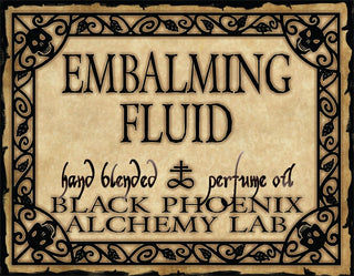 Embalming Fluid Perfume by Black Phoenix Alchemy Lab for Women and Men - Unisex Fragrance in Elegant Bottle