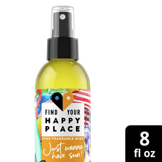 Find Your Happy Place Just Wanna Have Sun! Citrus and Mango Body Mist - 8 fl oz for Women - Perfume Image