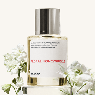 Floral Honeysuckle Dossier Womens Perfume: Elegant Floral Fragrance with Tuberose and White Flowers - Buy Now