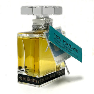 DSH Perfumes Flores Bonitas y Corazones Rotos Extrait for Women and Men - Fragrance Bottle