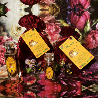 Womens Honey Velvet & Sweet Pea Perfume | Purrfumery | Exquisite Floral Scent