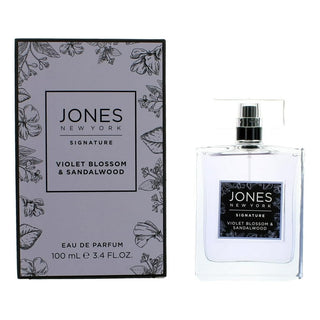 Jones New York Signature Violet Blossom & Sandalwood EDP Fragrance Spray for Women 3.4 fl oz 100ml - Feminine floral and woody perfume