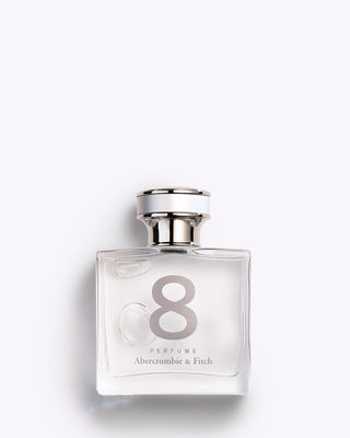 8 Abercrombie & Fitch Womens Perfume - Elegant fragrance bottle on white background