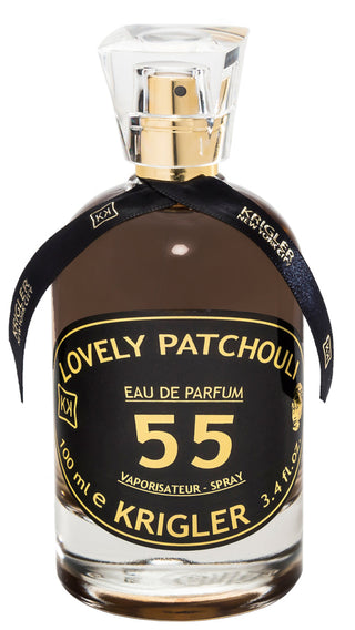 Krigler Lovely Patchouli 55 Classic Mens Perfume - Premium Fragrance Bottle