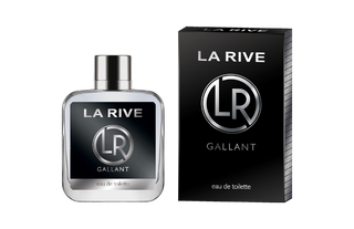 LR Gallant La Rive for men perfume bottle - masculine fragrance, woody scent, elegant design