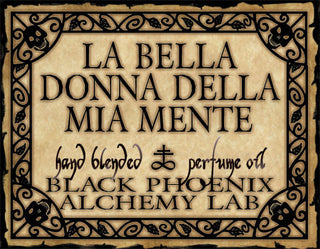 La Bella Donna Della Mia Mente Black Phoenix Alchemy Lab perfume for women - captivating fragrance in elegant bottle