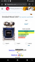 Smoked Wood 1667 for women and men