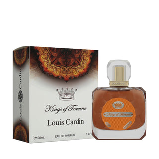 Louis Cardin Kings of Fortune Perfume for Women and Men - Luxurious Fragrance Bottle