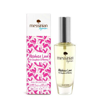 Absolute Love for Daughter & Mommy Messinian SPA Womens Perfume - Fragrance Bottle on White Background