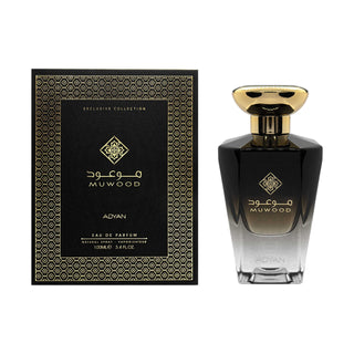 Muwood Black Adyan for Men - Premium Mens Perfume Bottle