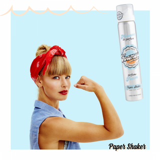 Paper Shaker Foamous Womens Perfume - Elegant bottle design with a refreshing scent