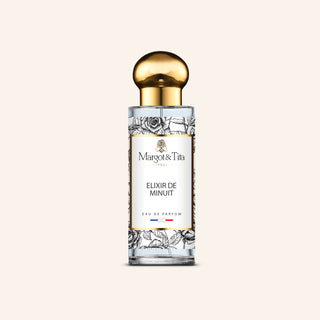 Elixir de Minuit Margot&Tita Womens Perfume - Elegant fragrance bottle with floral design