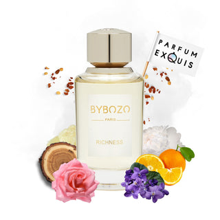 Richness ByBozo Womens Perfume - Elegantly crafted fragrance bottle for women by ByBozo, captivating scent, luxurious design - ParfumExquis