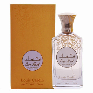 Rose Musk Louis Cardin for women - Exquisite floral fragrance in elegant bottle | Louis Cardin Perfumes