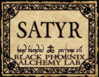 Satyr Black Phoenix Alchemy Lab mens perfume bottle - enticing scent for men - Black Phoenix Alchemy Lab