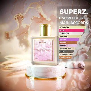 Secret Desire Superz womens perfume - captivating fragrance in elegant bottle | Superz