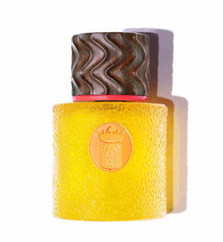 Le Jaune N°1235 Taffin Fragrances for Women and Men - Yellow Perfume Bottle on White Background