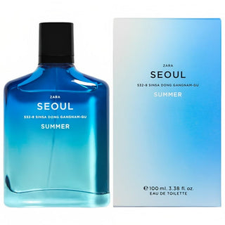 Zara Man Seoul 532-8 Sinsa Dong Gangnam-Gu Winter Cologne for Men EDT Eau De Toilette 100 ML 3.4 FL OZ perfume image