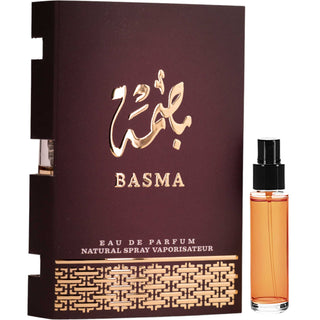 MAISON ASRAR Basma Eau De Parfum - Unisex Arabian Perfume 2ml - Exquisite Fragrance for Women and Men