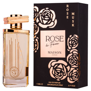 Rose Musk MAISON ASRAR perfume for women - Exquisite Arabian fragrance with 110ml Eau de Parfum - Buy now at Orioudh.com