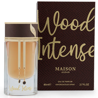 Wood Intense MAISON ASRAR Perfume - Unisex Fragrance - 80ml Eau de Parfum - Arabian Scent