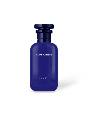 BLUE CITRUS LANSY Mens Perfume - Fresh and Citrusy Fragrance in a Blue Bottle