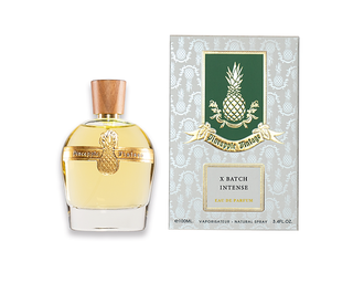 Premium Unisex Pineapple Vintage X Batch Intense Parfums Vintage Perfume for Women and Men - Fragrance Bottle on White Background