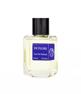 DE FLORE Athena Fragrances for men - Luxury perfume bottle on white background