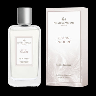 Plantes & Parfums Coton Poudré Eau de Toilette 100ml for Women & Men - Folies de Provence