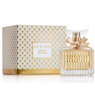 Essence of Gold Spring Perfume for Women - Elegant Floral Fragrance in Gold Bottle - MySpringFragrances