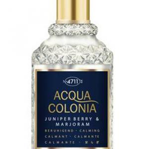 4711 Acqua Colonia Juniper Berry & Marjoram Perfume for Women and Men - Aromatic Fragrance Bottle