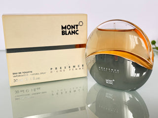 Présence dune femme Montblanc Womens Perfume - Elegant Fragrance Bottle