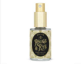 Edith Rouge & Rye Womens Perfume - Elegant bottle with red and gold design, perfect fragrance for women - Buy now on Etsy