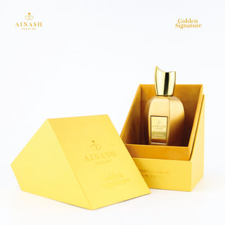 Golden Signature Ainash Parfums for Women and Men - Premium Unisex Fragrance - Buy Now!