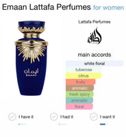 Emaan Lattafa Perfumes for women