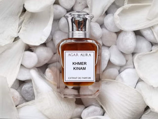 Khmer Kinam Agar Aura Perfume Bottle - Unisex Fragrance | Agar Aura