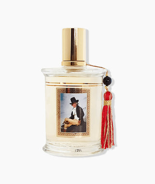 Mens fragrance LElegant MDCI Parfums - luxury perfume bottle on white background