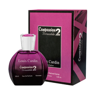 Compassion 2 Irresistible Louis Cardin Perfume for Women - Luxurious Fragrance Bottle