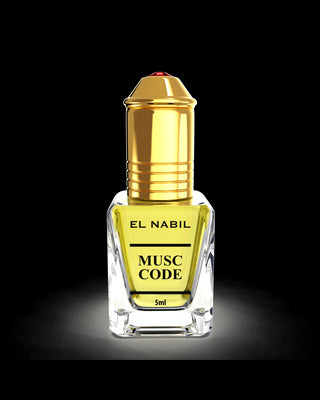 Mens Musk Code El Nabil Perfume - Authentic 5ml Bottle