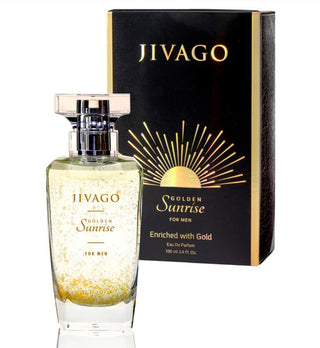 Alt text: Golden Sunrise Jivago for Men Perfume - Captivating Fragrance for Men | Buy Online