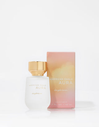 American Eagle Aura Daydream Perfume for Women - Exquisite fragrance bottle on white background